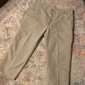 Carhartt Khaki Carpenter Pants 42x30